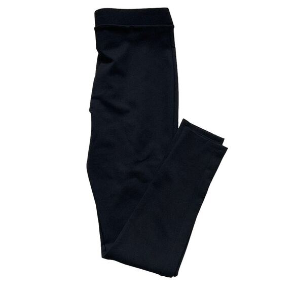 Joan Vass High Rise Pants Womens Medium Skinny Leg Stretch Black Trouser NWT - Picture 5 of 10